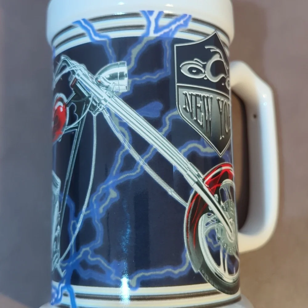 2005 Orange County Choppers New York 24 oz stein mug Houston Harvest 517401